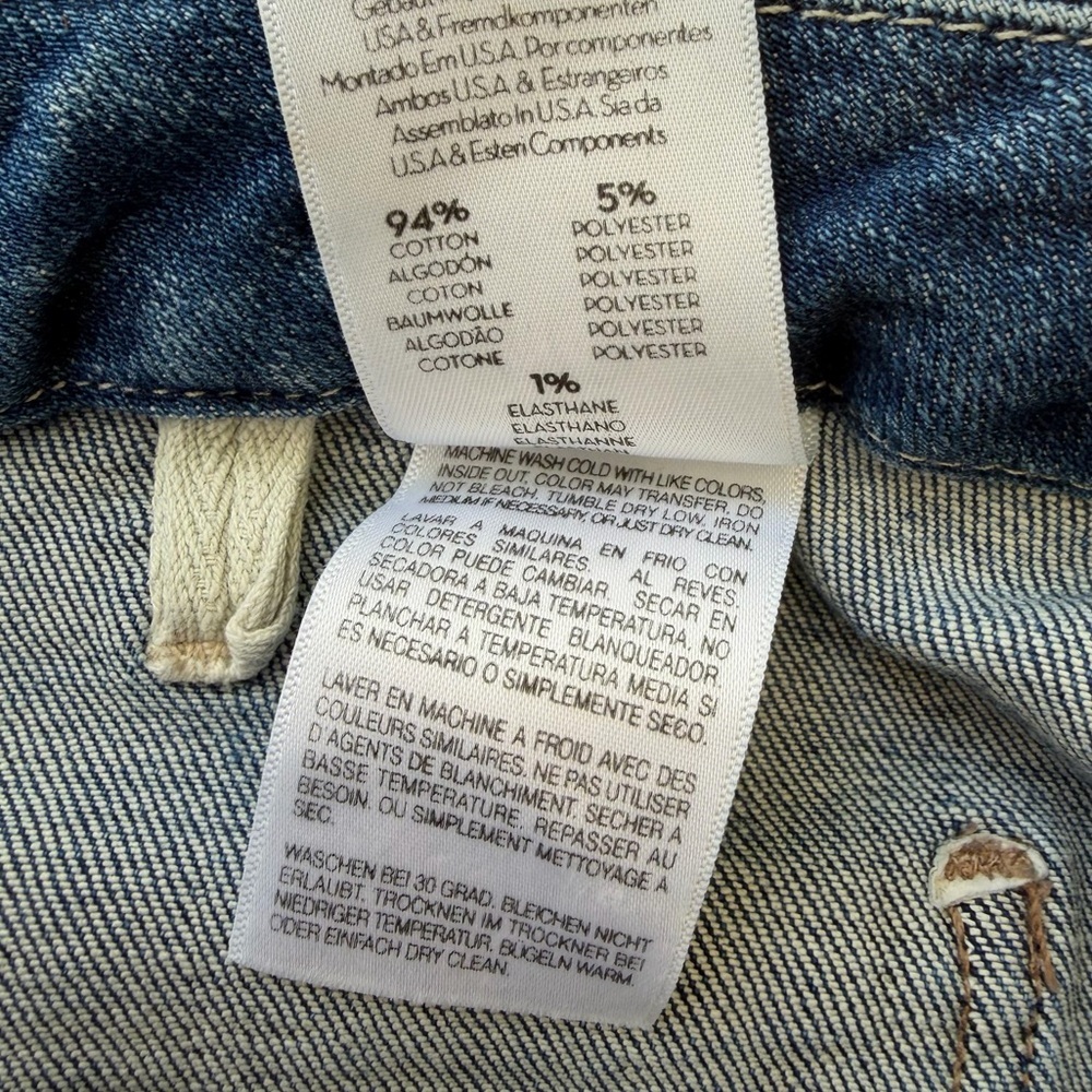 MOTHER The Patch XYZ Looker High Rise Skinny Jeans 30 - Picture 10 of 12
